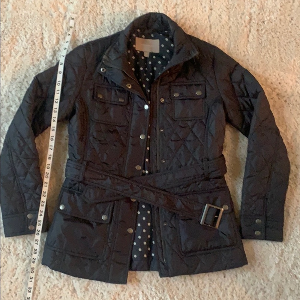 Banana Republic black winter coat. SIze XS